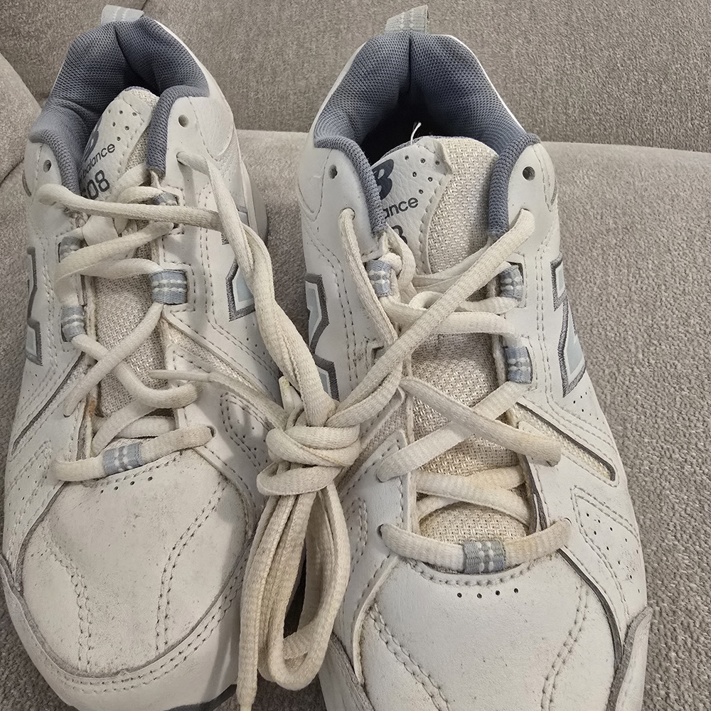 New Balance Kids White Sneakers